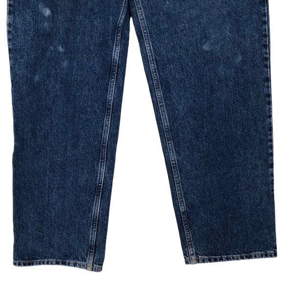 Vintage Tommy Hilfiger Heavy Duty Work Jeans; Denim Outside Work Pants SZ 36x34 - Picture 8 of 11